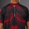 Dry Tech T-Shirt Venum Matupa - Black/Red/Silver (Size S)