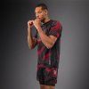Dry Tech T-Shirt Venum Matupa - Black/Red/Silver (Size S)