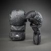 Sparring Gloves Venum Midnight Fury - Black/Grey/Silver (Size S)