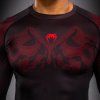 Long Sleeve Rashguard Venum Spectre - Black/Red (Size S)