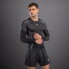 Long Sleeve Rashguard Venum Stealth - Black/White (Size S)