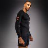 Long Sleeve Rashguard Venum Thunder Dragon - Black/Grey/Copper (Size S)