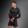Long Sleeve Rashguard Venum Streamline - Black/Gold (Size S)