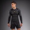 Long Sleeve Rashguard Venum Streamline - Black/Gold (Size S)