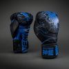 Boxing Gloves Venum Thunder Dragon - Black/Royal Blue (Size 10oz)