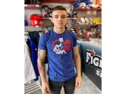 Tričko Mizuno JUDO modré