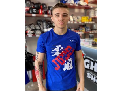 Mizuno Tričko JUDO Tee Navy - Modré