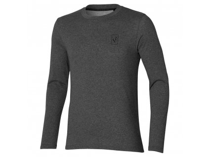 7D7A797C7E7579786D6F7A7E 6B5C5A5A5A5A5D6E636E6B5D long sleeve shirt sr u grey melange l