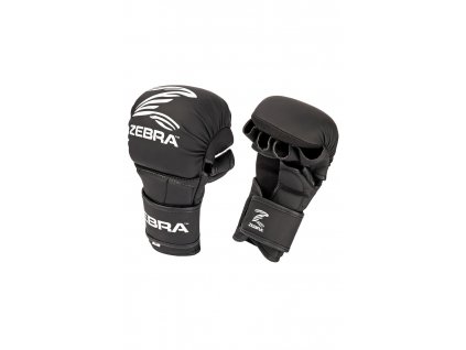 mma handschuhe zabra sparring gloves schwarz 01