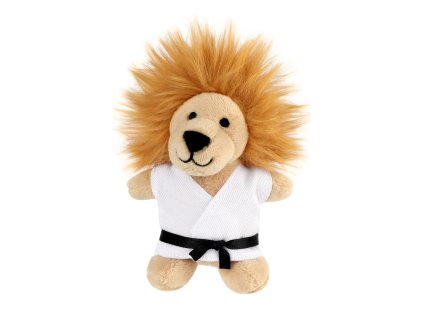 kampfsport schluessel anhaenger plueschtier loewe soft toy keychain