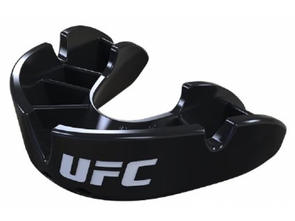 Opro Junior Bronze Mouthguard Black 1 600x600