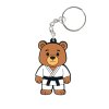 kampfsport schluessel anhaenger baer animal martial arts keychain gummi 01