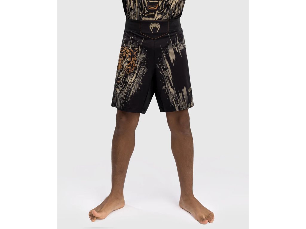 Dětské šortky VENUM Tiger - černo/oranžové - VENUM-05379-117