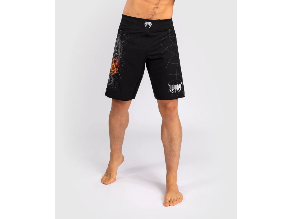 Pánské šortky Venum Gladiator 5.0 - černo/stříbrné - VENUM-05319-109