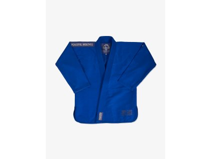 Kimono na BJJ MANTO SOCIETY - modré - MNT_KMN_SOCITBLUE (velikosti A2)