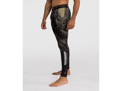 Pánské legíny VENUM Invader - černo/sand - VENUM-05728-129