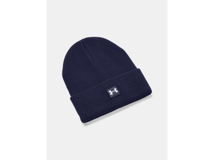 Čepice Under Armour UA Halftime Cuff - modrá - 1373155-410