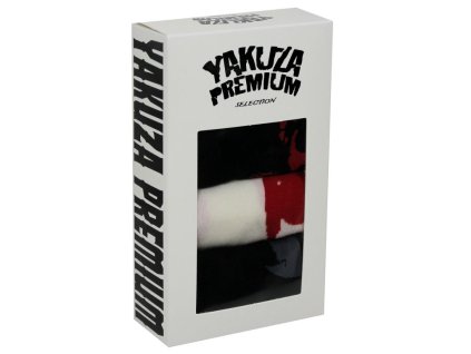 Yakuza Premium Pánské ponožky 3883 4 páry - barevné - 3883_WHT (velikosti 41-43)