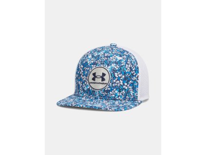 Under Armour Pánská Kšiltovka M DRIVE MID - bílo/modrá - 1389887-103 (velikosti M/L)