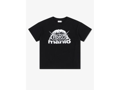 Pánské Triko Manto TREASURE ZONE OVERSIZE - černé - MNTTZONEO_BLK (velikosti L)