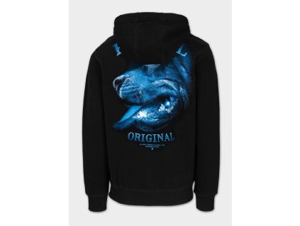 PitBull West Coast Pánská mikina MIDNIGHT KP - černá - PWC_PMMIDNIGHT_BLK (velikosti L)