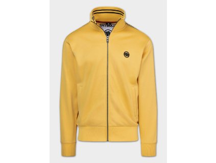 Mikina PitBull West Coast Tape Logo - žlutá - PWC_PMOTAPELOG_YELLOW (velikosti L)