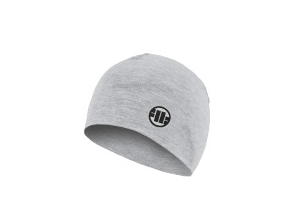 PitBull West Coast - zimní čepice SMALL LOGO II - šedá - PWC_ZSLOGO_GREY