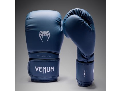 Boxerské rukavice Venum Contender 1.5  - midnight Blue/ Silver - VENUM-05105-018 (velikosti 10 oz)