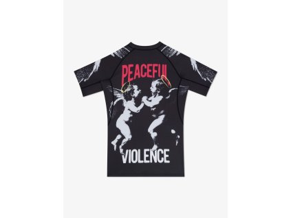 Rashguard Manto s Kr.rukáv ANGELS - černý - MNR_ANGELS_BLK (velikosti L)