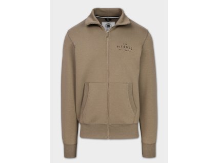 Mikina PitBull West Coast SAMPSON  - hnědá - PWC_PMSAMPSON_BRN (velikosti L)