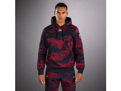 Pánská Mikina UFC Zenith by Venum Authentic Fight Week - červeno/černá - VNMUFC-00428-455 (velikosti XL)