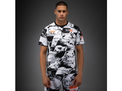 Funkční triko VENUM UFC Zenith by Venum Authentic Fight Week Performance - bílo/černé - VNMUFC-00432-108 (velikosti L)