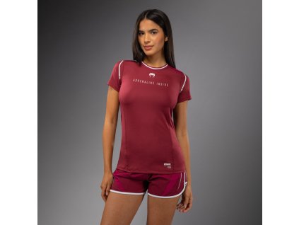 Dámské tričko VENUM Adrenaline Dry-Tech - červené - VENUM-05183-050