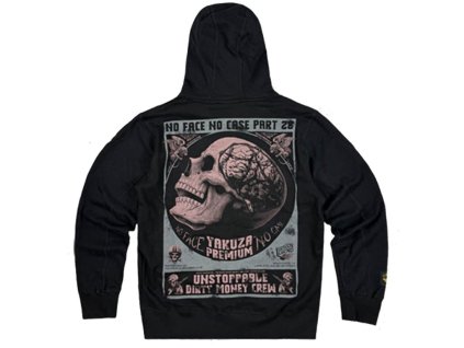 Pánská mikina Yakuza Premium 4025B NO FACE NO CASE - černá - 4025B_BLK (velikosti L)