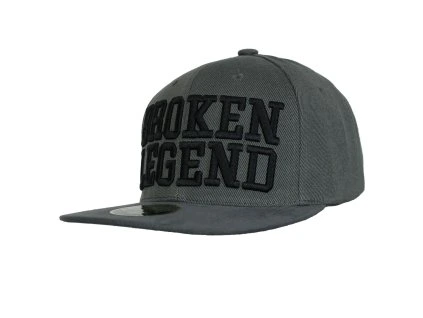 Broken Legend Kšiltovka snapback BL 252 - šedá - BL252_GREY