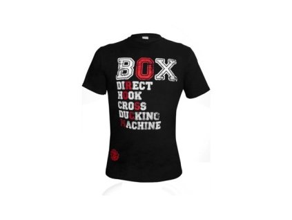 Tričko Machine BOX - Černé - MACH_BOX_BLK