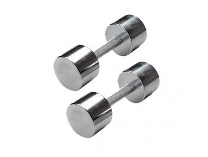Chromová činka 2 x 2 kg - CHCSP2
