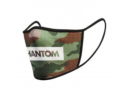 Rouška PHANTOM - maskáčová - PHMASK1758