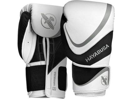 Hayabusa Boxerské rukavice H5 - bílo/šedé - HB_H5_WHT