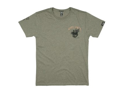 Yakuza Premium Pánské tričko YPS 3207 - olive - 3207OLIVE