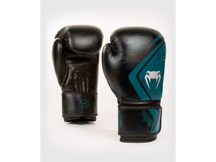 Boxerské rukavice VENUM Defender Contender 2.0 - černo/zelené - VENUM-03928-102