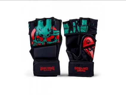 MMA rukavice Ground Game Toxic - černé - GRGM_MMATOXIC_BLK