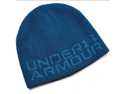 Dětský kulich Under Armour Reversible Halftime Beanie - modrá - 1379999-426