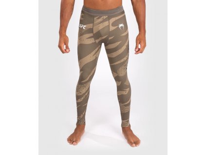 Kompresní legíny UFC Adrenaline by Venum Fight Week Performance - desert Camo - VNMUFC-00259-650