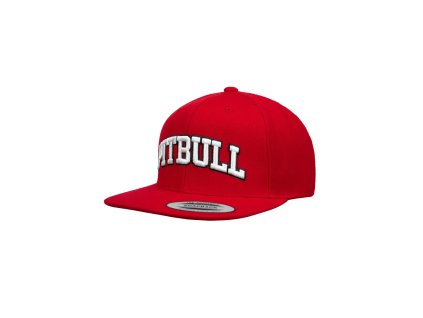 Pánská kšiltovka PitBull West Coast PITBULL - červená - PWC_KPITBULL_RED