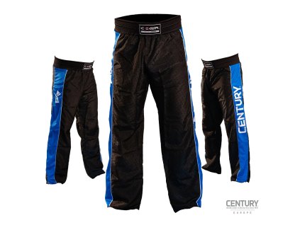 Kickbox kalhoty CENTURY C-GEAR Determination s certifikací WAKO - černo/modré - 038021-016