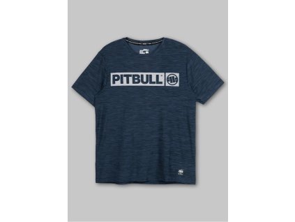 PitBull West Coast Funkční Triko Casual Sport Hilltop - modré - PWC_PFTCSPORTHIL_BLUE