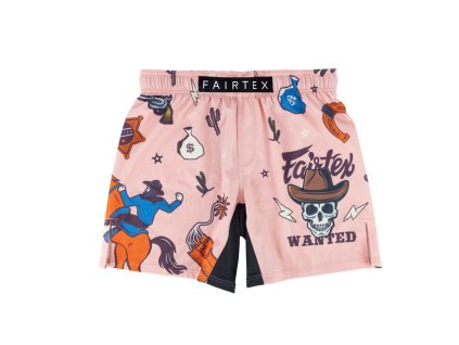 Pánské MMA šortky FAIRTEX Tombstone - růžové - AB23PINK