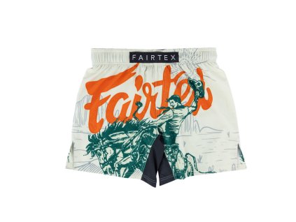 Pánské MMA šortky FAIRTEX Desert Rider - béžové - AB22KHAKI