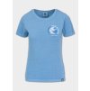PitBull West Coast Dámské triko Denim Washed PLANET SURF - modré - PWC_DTDWPLNTSRF_BLUE (velikosti S)